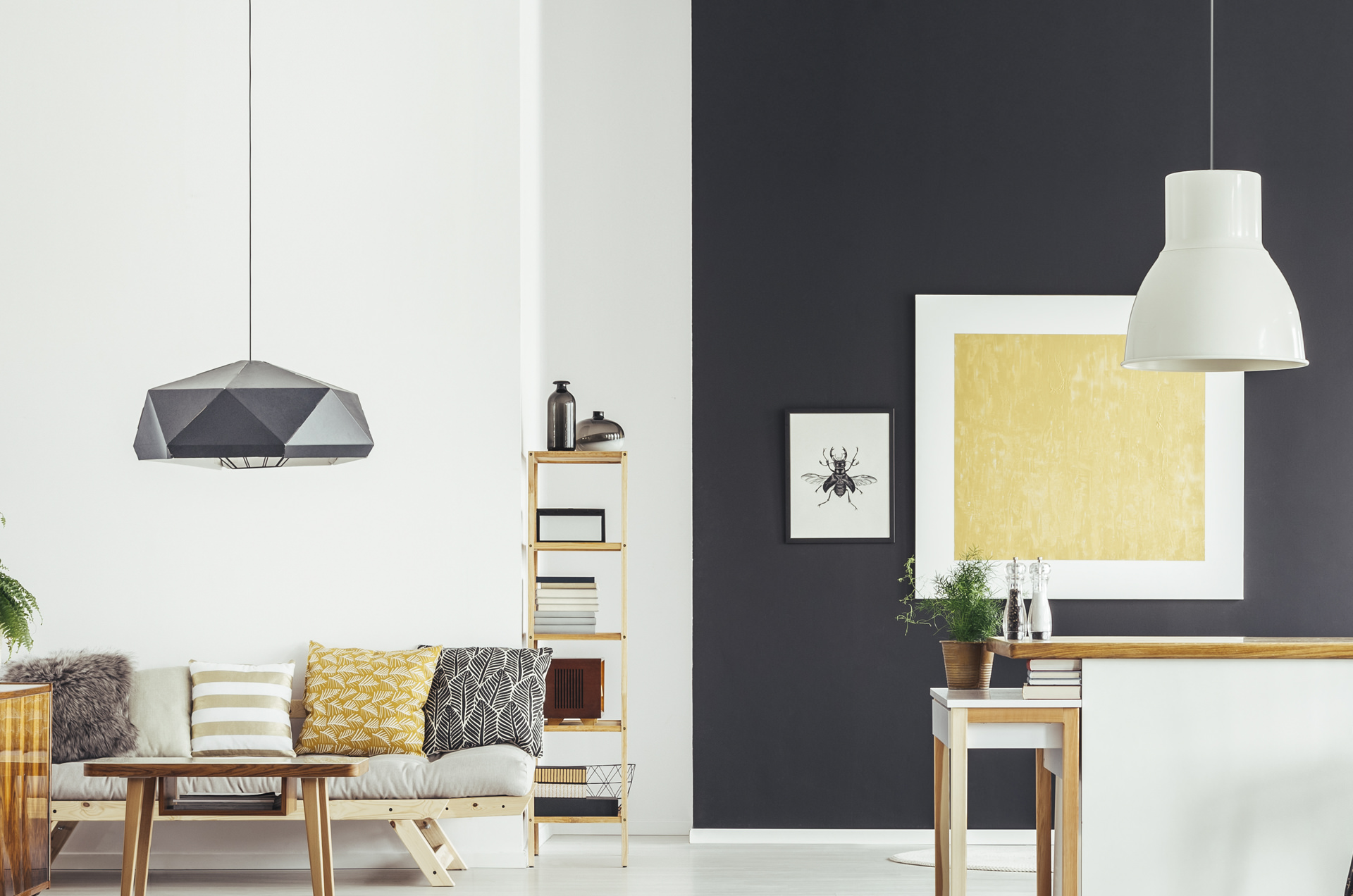 Vrida Lamparm vardagsrum