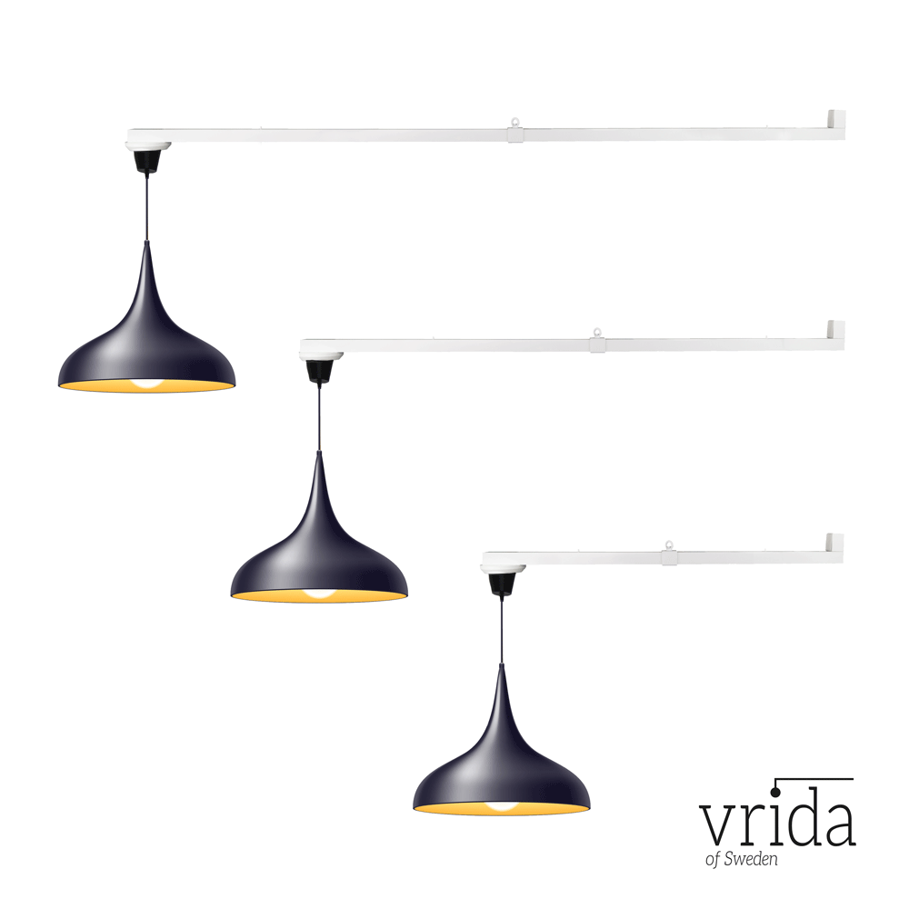 Flytta lampan i taket